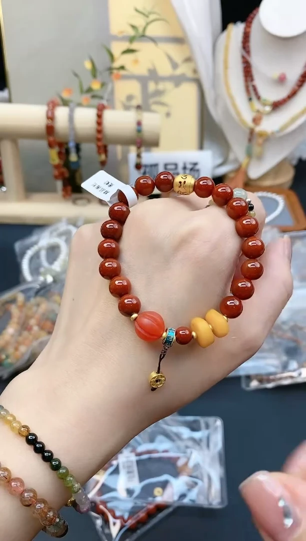 【闪购商品】南红玛瑙手链未镶嵌@