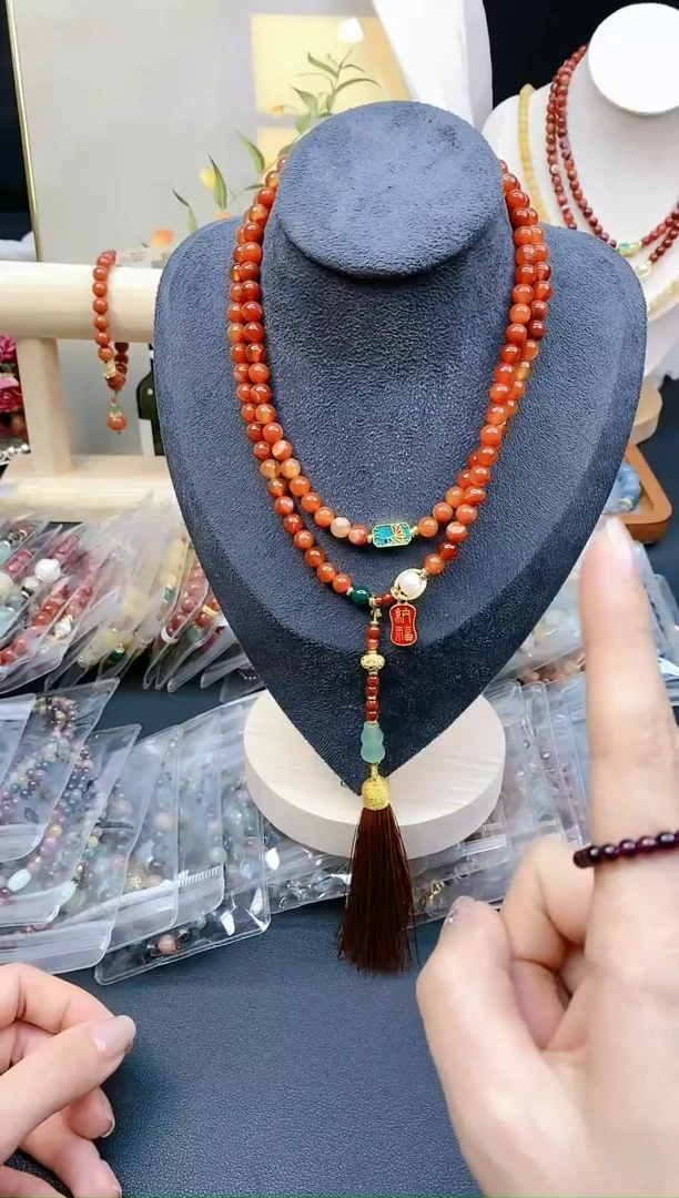 【闪购商品】玛瑙/玉髓手链未镶嵌@@