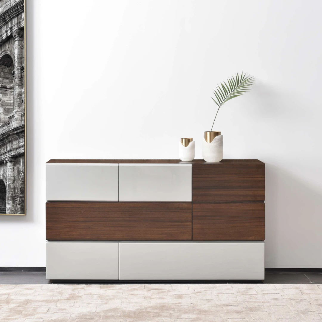 拿铁魔方储物柜边柜玄关柜1525*380*835