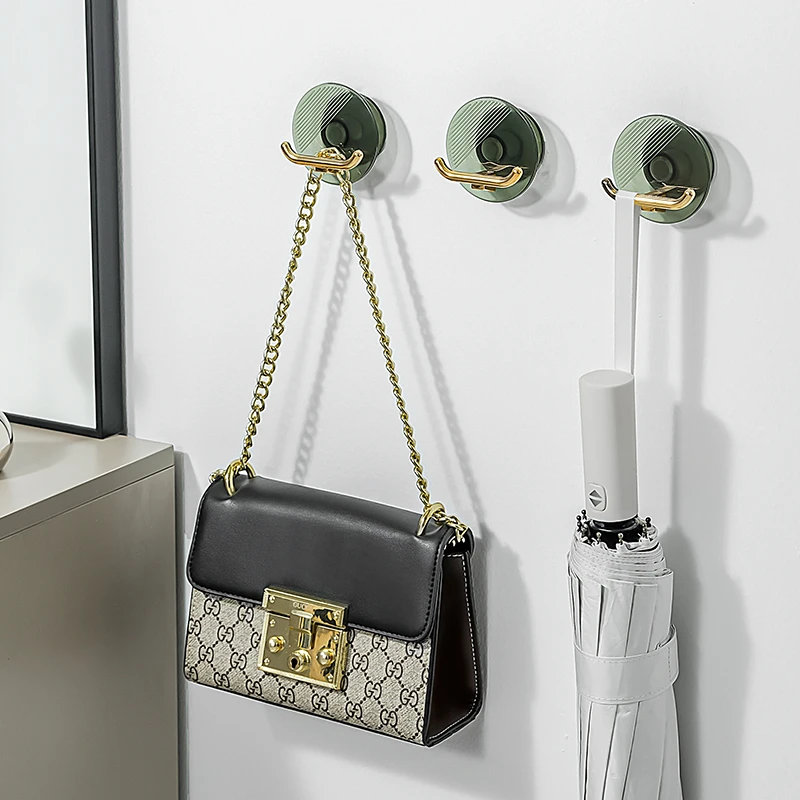 轻奢挂钩粘胶强力承重免打孔粘钩卫生间墙壁浴室墙上无痕挂钩