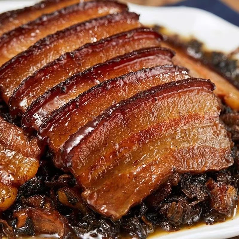 【小扬哥精选】梅菜扣肉加热即食500g红烧肉虎皮碗装下酒菜批发预