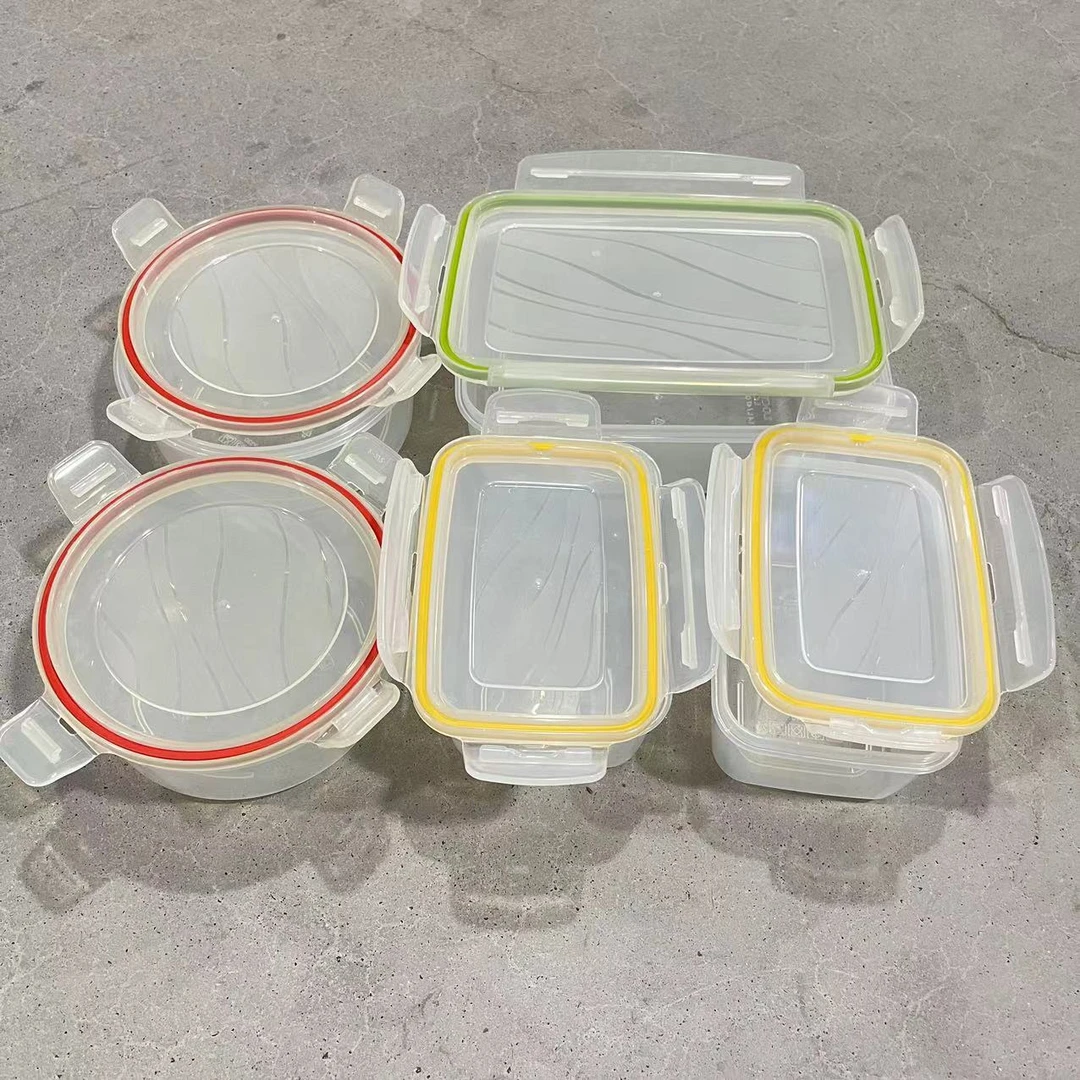 【什么都有】L&L 家用多功能PP保鲜盒5件套装 NLP320S001