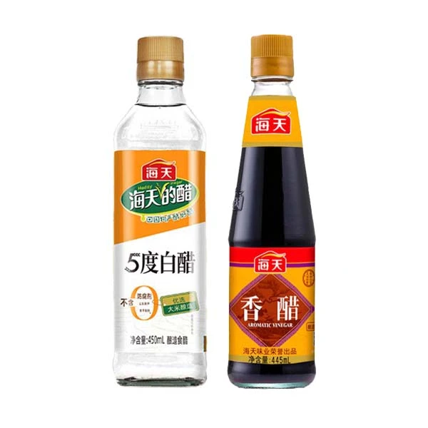 HADAY/海天海天香醋445ML+海天陈醋450ML炒菜凉拌醋实惠装