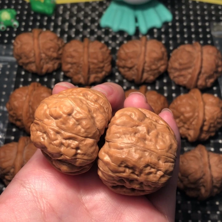 文玩核桃把件黑***呀蛤蟆