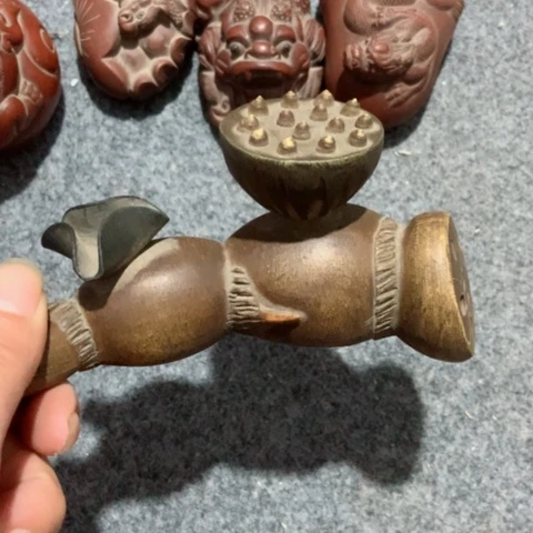瓷片秀**夫陶瓷摆件爱好者