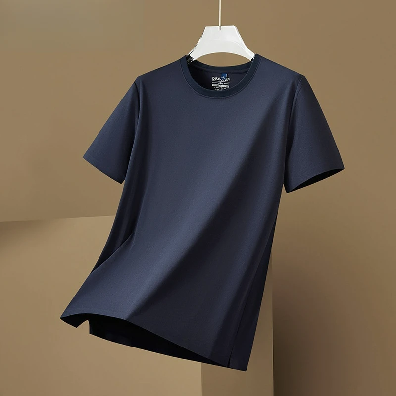 Louis Fordea/路易弗狄男士短袖t恤休闲夏季透气大码男款轻奢男装