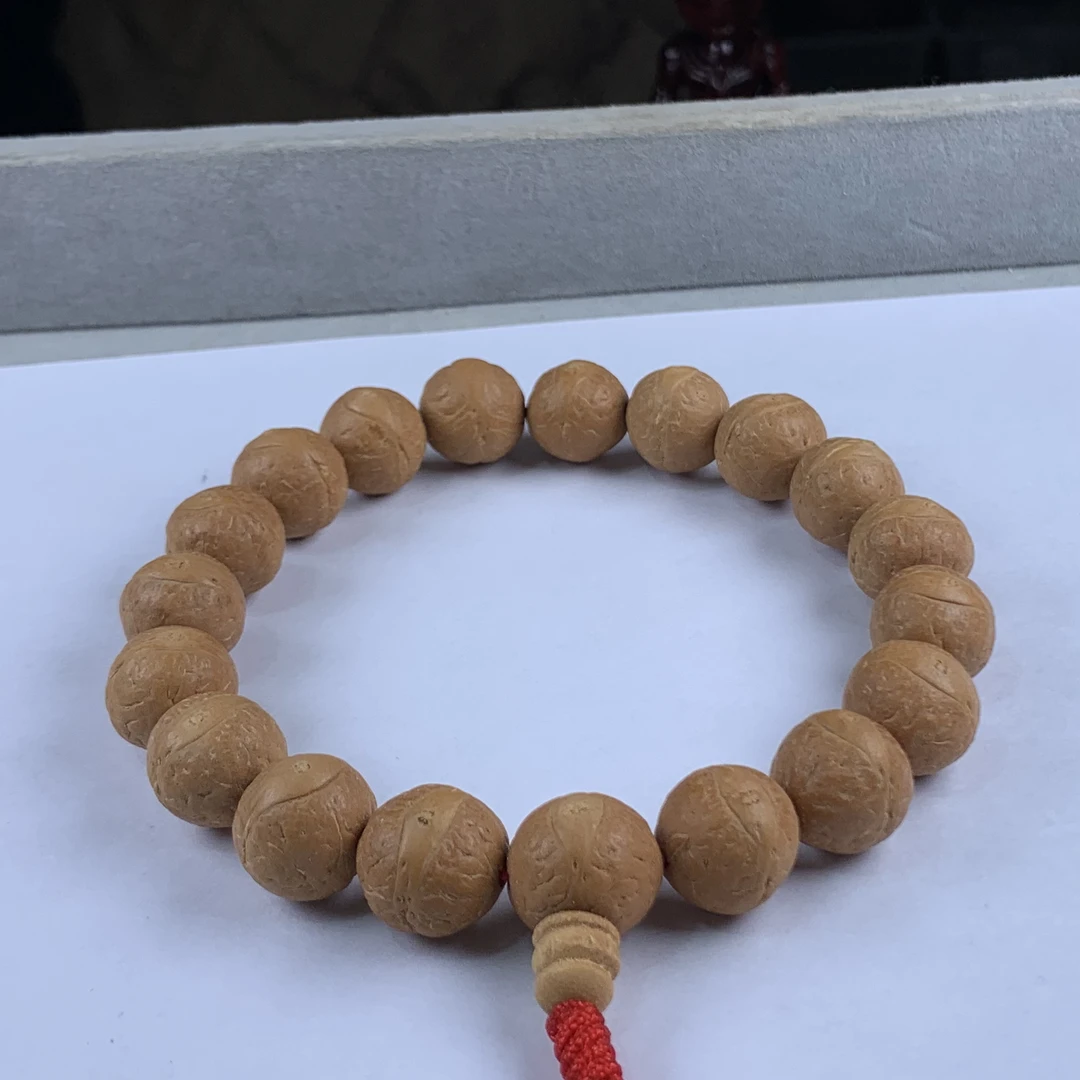 《三姐文玩》尼泊尔原皮凤眼 小手持 尺寸15左右