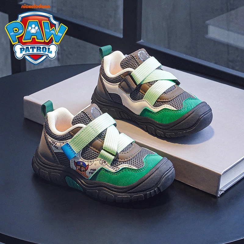 汪汪队男童运动鞋软底2025春秋季新款幼儿园网面透气儿童鞋宝宝鞋