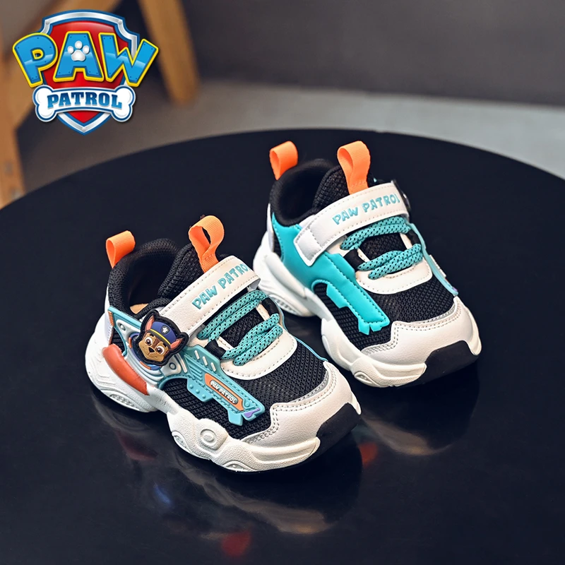 汪汪队男童鞋子夏季2025新款小童宝宝老爹鞋儿童运动鞋秋冬季加绒