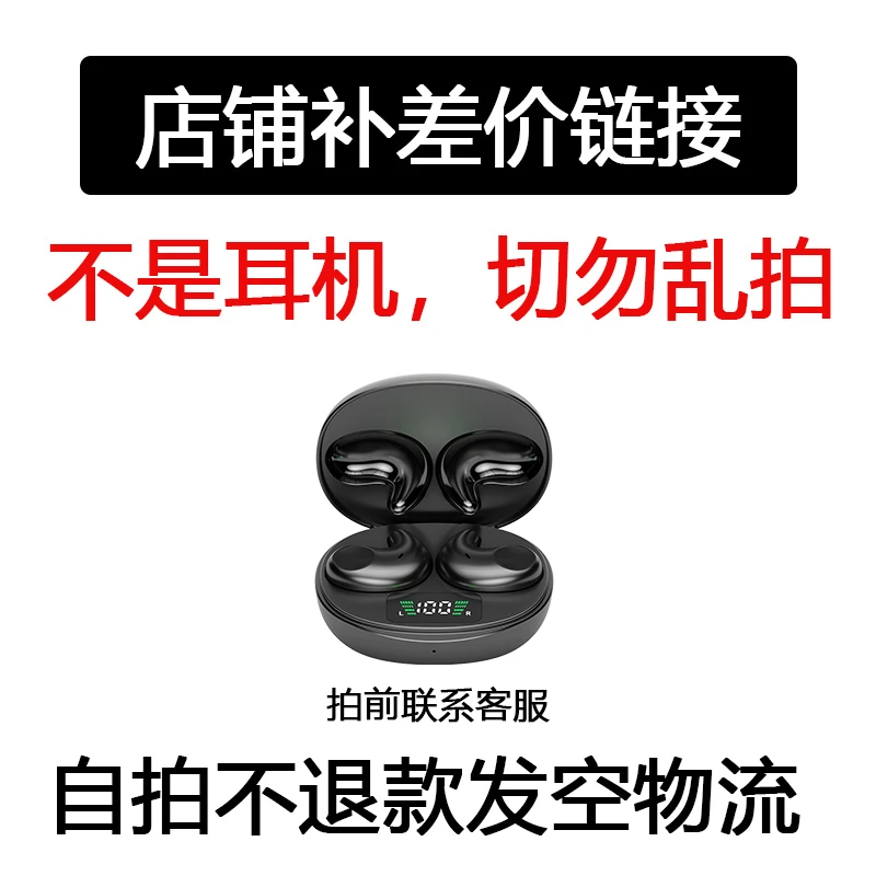 【店铺补差】耳机+耳机仓整套与客服协商-未协商乱拍只发数据线