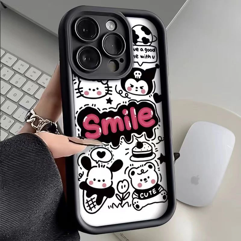 库洛米适用iphone15pro/14手机壳苹果13/12/11华为vivo小米oppo