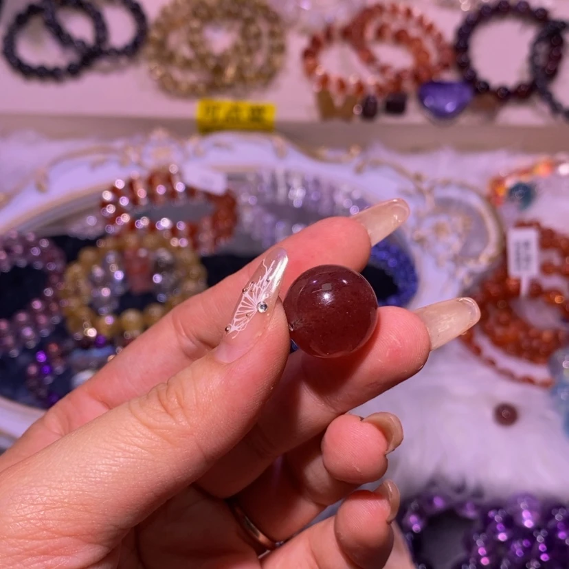 【闪购商品】烟晶手链银S925镶嵌_****)