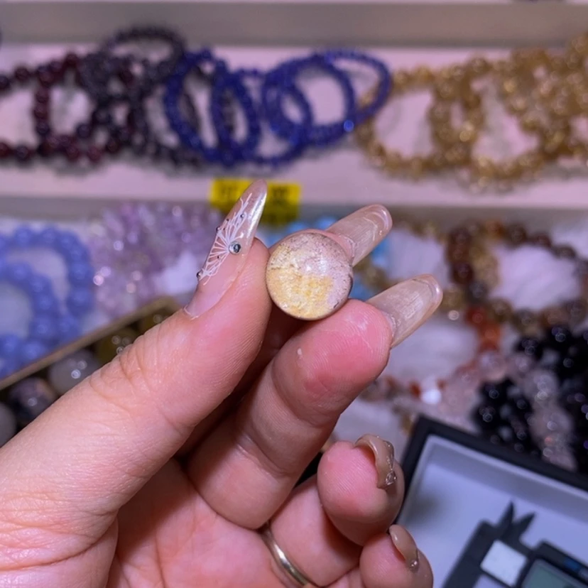 【闪购商品】烟晶手链银S925镶嵌清****?
