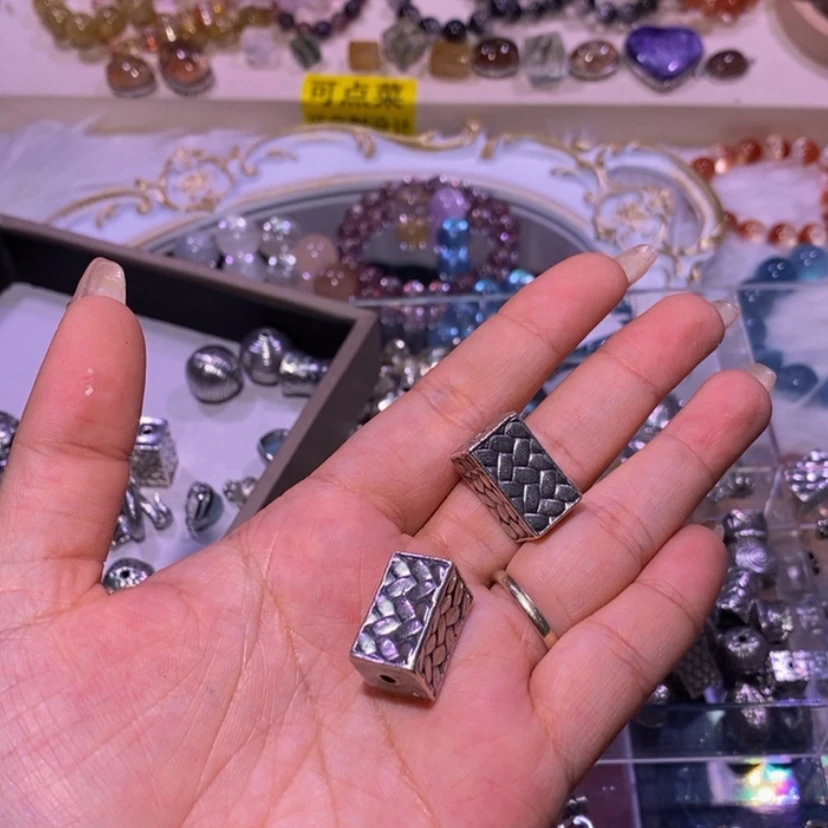【闪购商品】烟晶手链银S925镶嵌鑫*