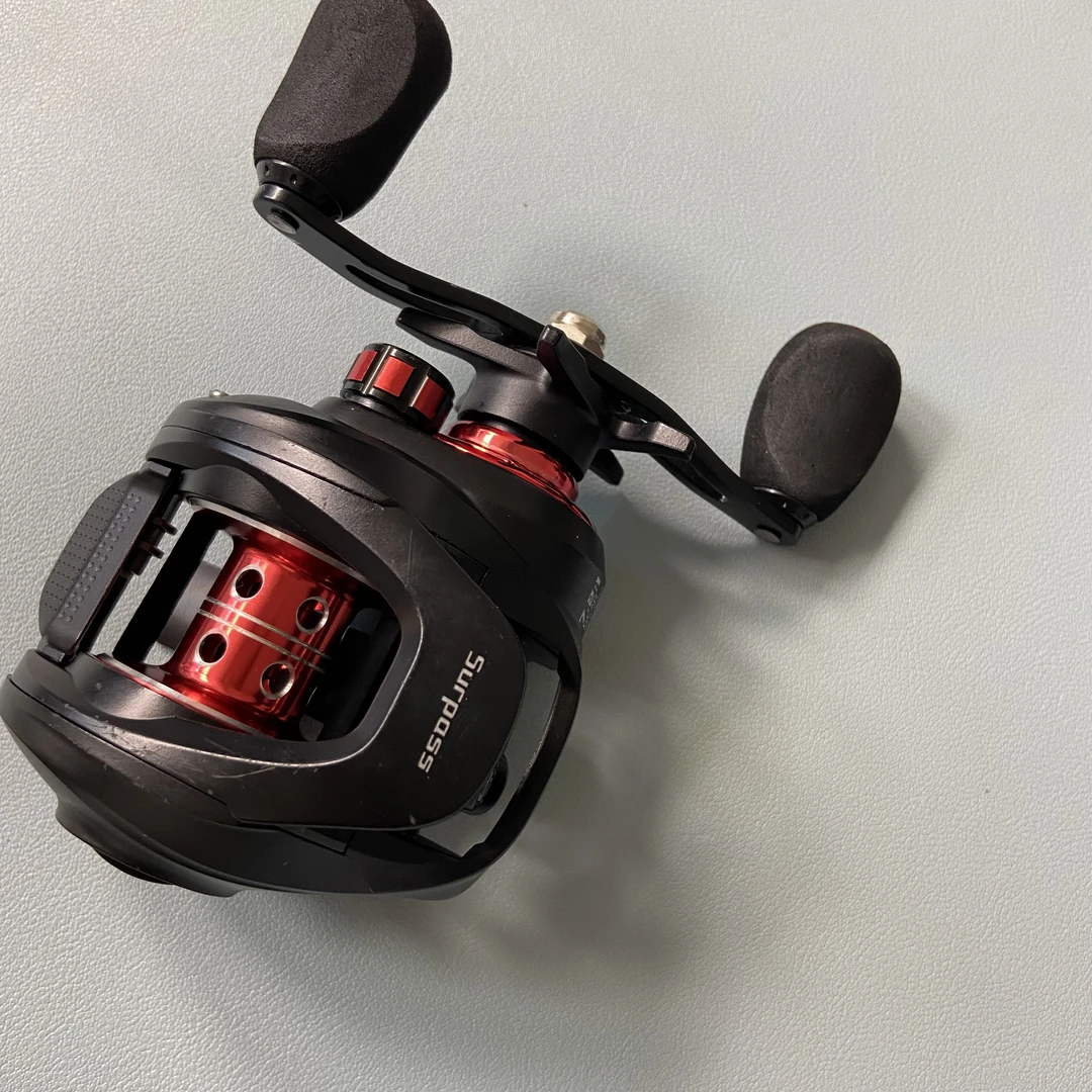 【新品远投】泛用水滴轮路亚轮轮鱼轮金属防炸线渔轮远投手摇高速