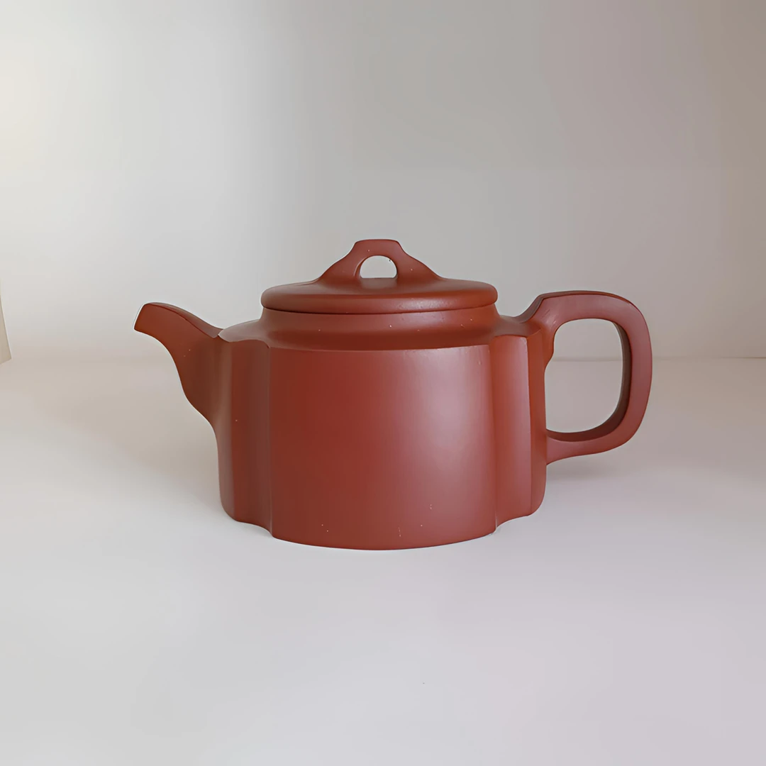 宜兴紫砂壶秦朴壶 精美茶具 清水泥手工制 300cc 正宗紫砂茶壶