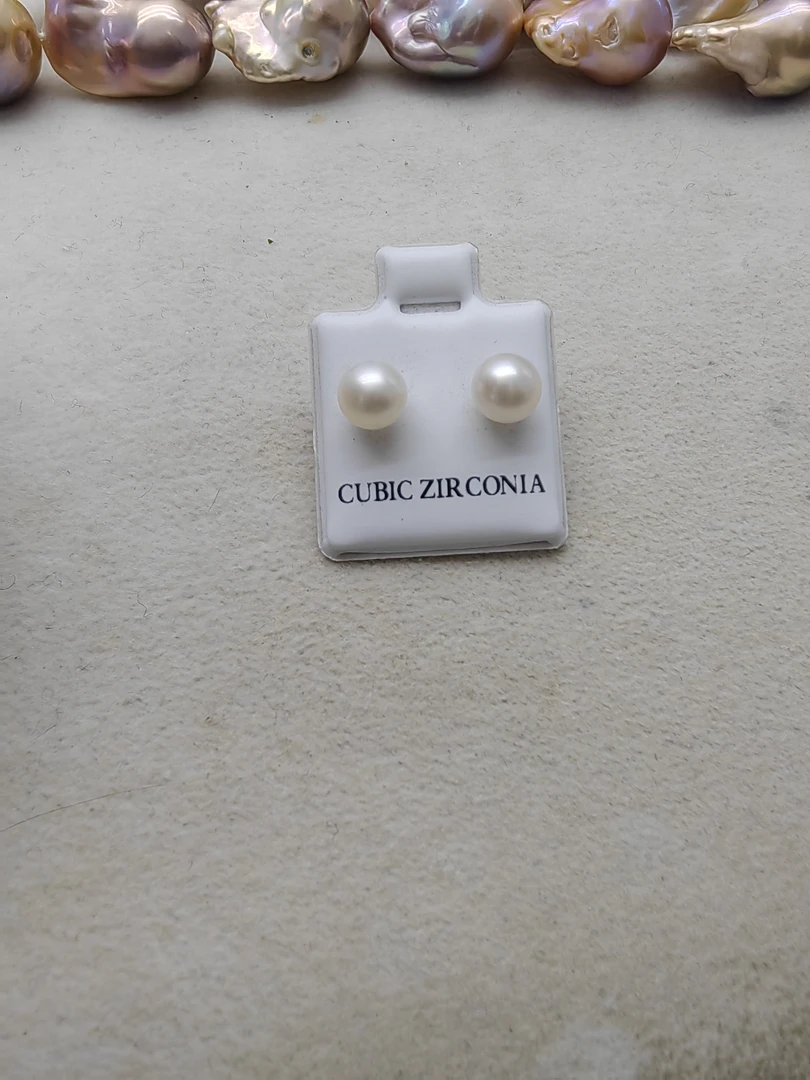 非金属木质手链 淡水巴洛克气质