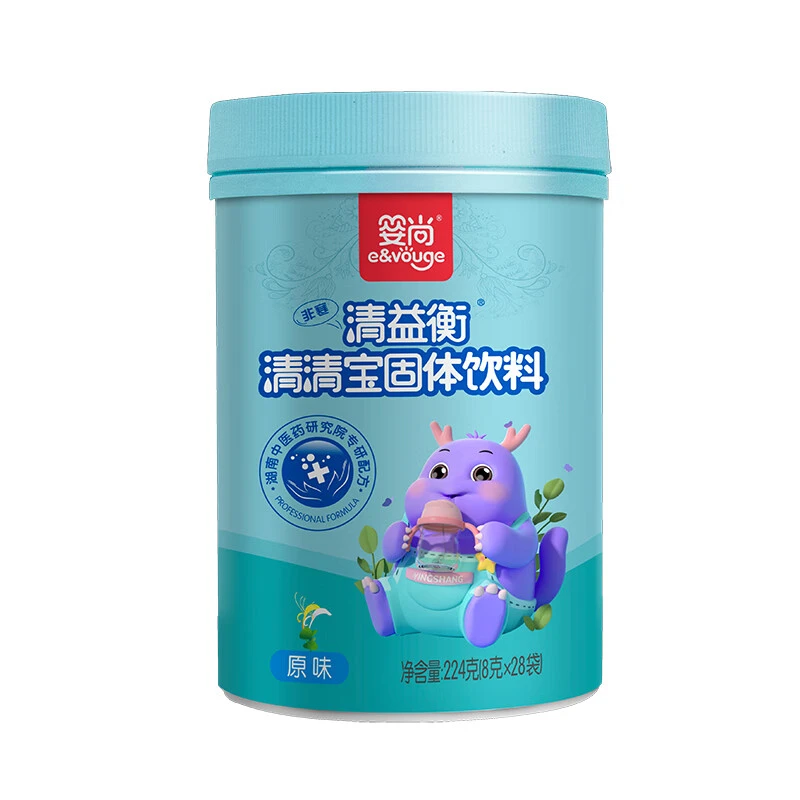 婴尚罐装清益衡清清宝固体饮料(原味)224g