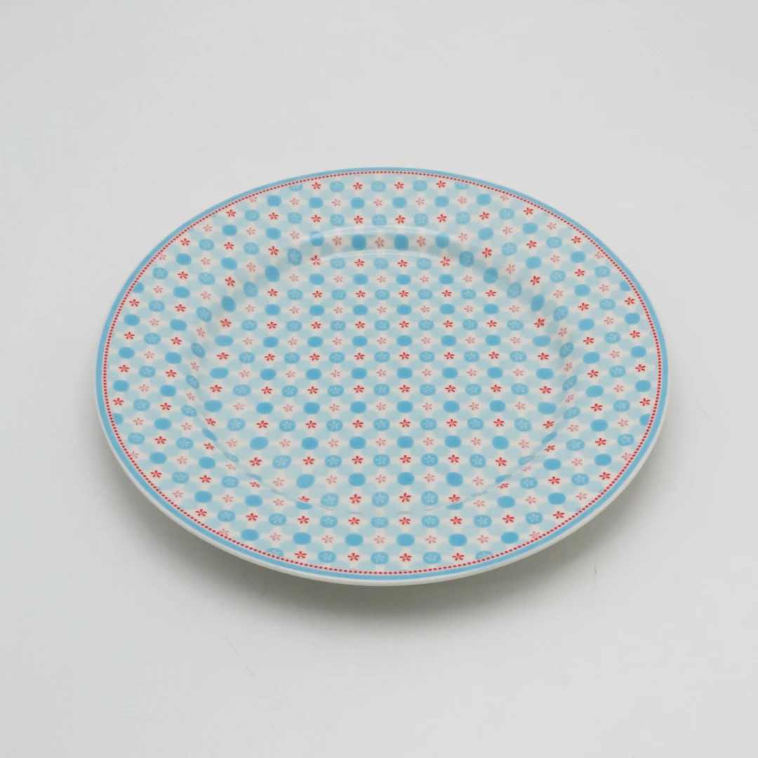 【GG家】钿 20cm 圆盘  高温瓷釉中彩