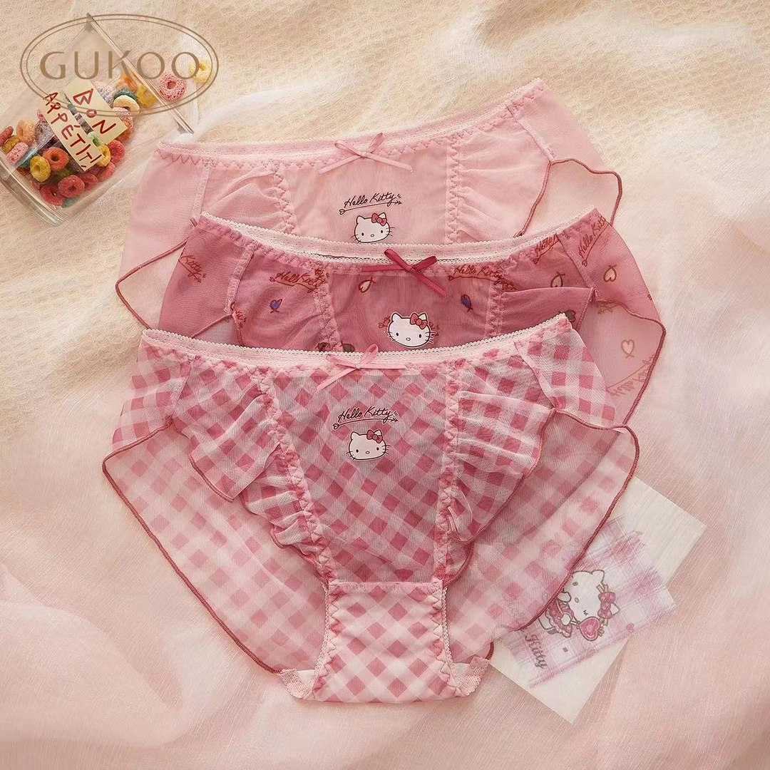 【思瑶专属】Gukoo果壳三丽鸥hello kitty系列联名款内裤组合