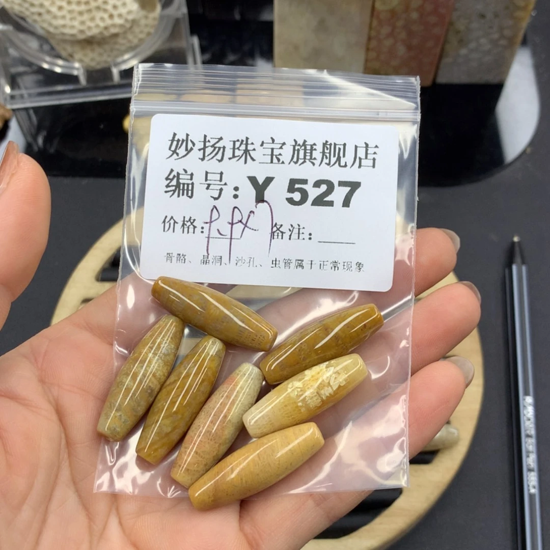 【闪购商品】硅化珊瑚（珊瑚玉）1未镶嵌兰*萱