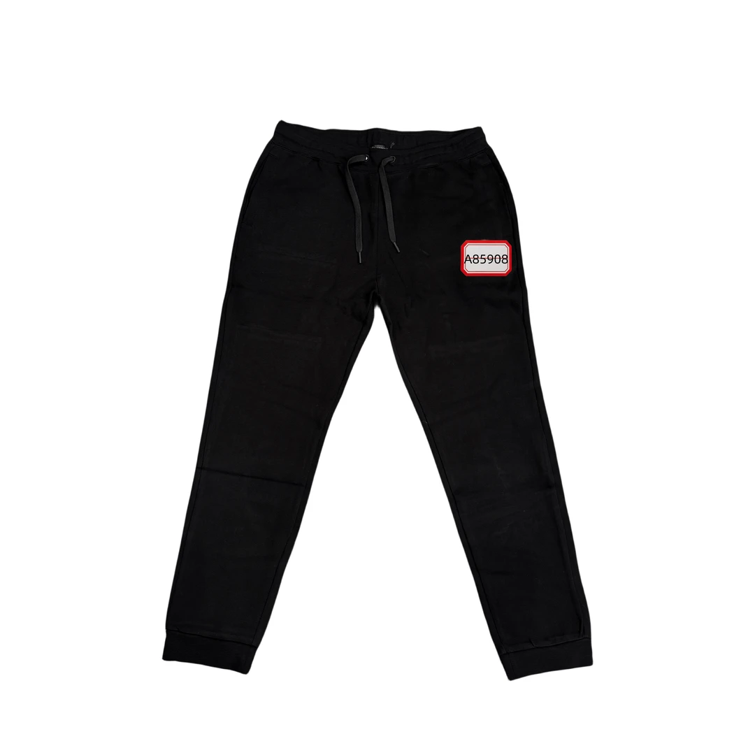 ‮哲⁠思⁠范‬ sz黑色束口卫裤 a85908