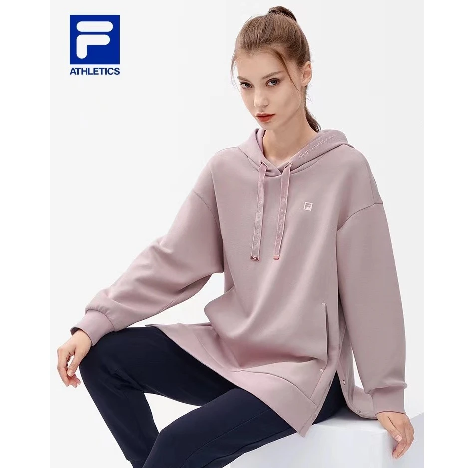 【张钧甯同款】FILA斐乐休闲时尚百搭卫衣连帽A51W331219F