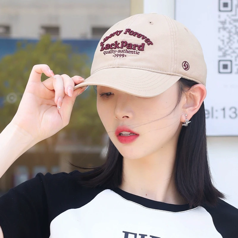 适合圆脸新款帽子女春夏软顶显脸小鸭舌帽潮牌时尚户外休闲棒球帽