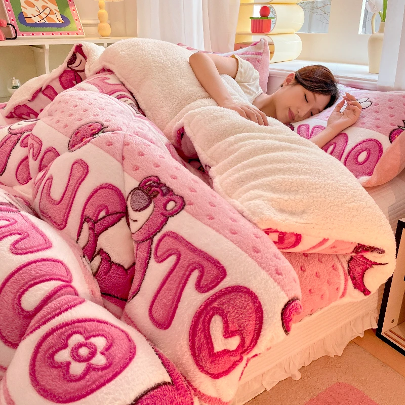 迪士尼牛奶绒被子冬被棉被加厚保暖被芯宿舍单人学生宿舍被褥秋季