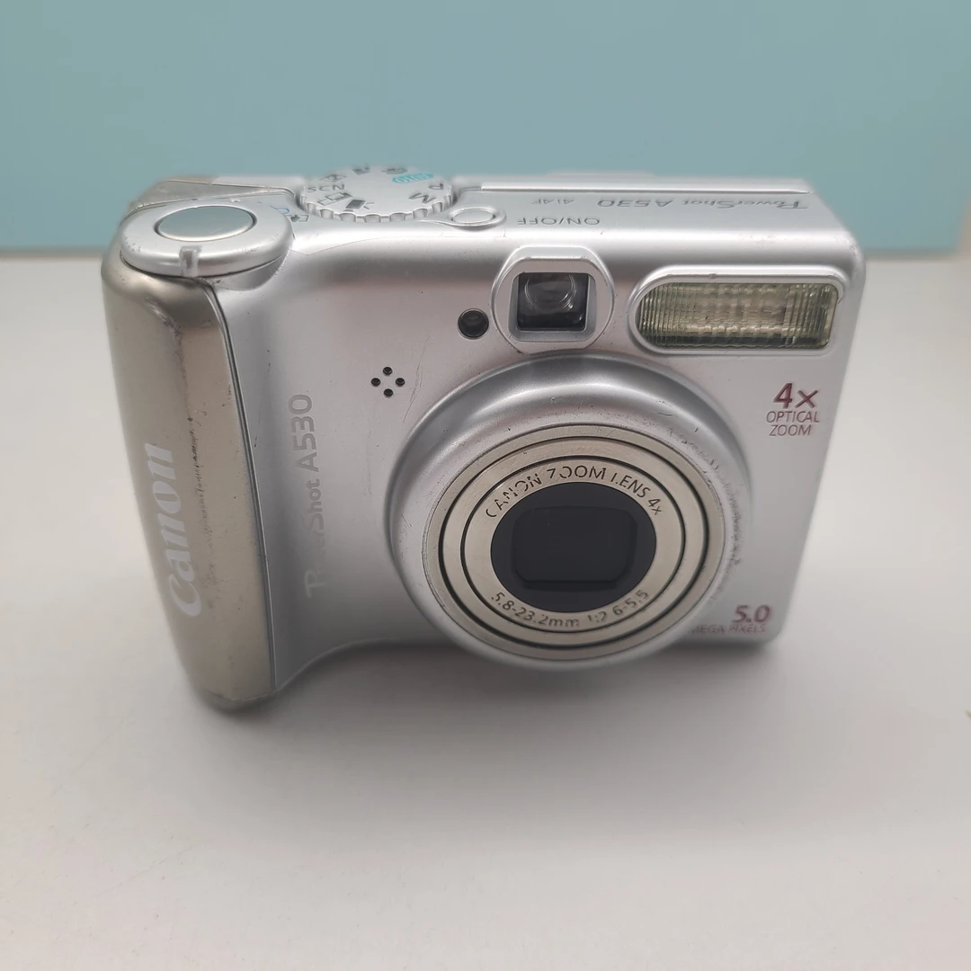 9新 Canon/佳能 佳能a530 数码相机便携式小面包「自备电池读卡器」
