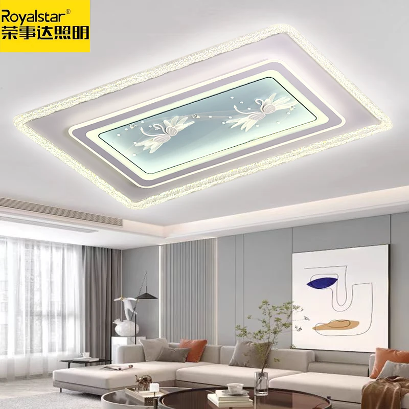 荣事达品牌新款白天鹅客厅灯LED大气超亮吸顶灯轻奢大厅客厅灯具