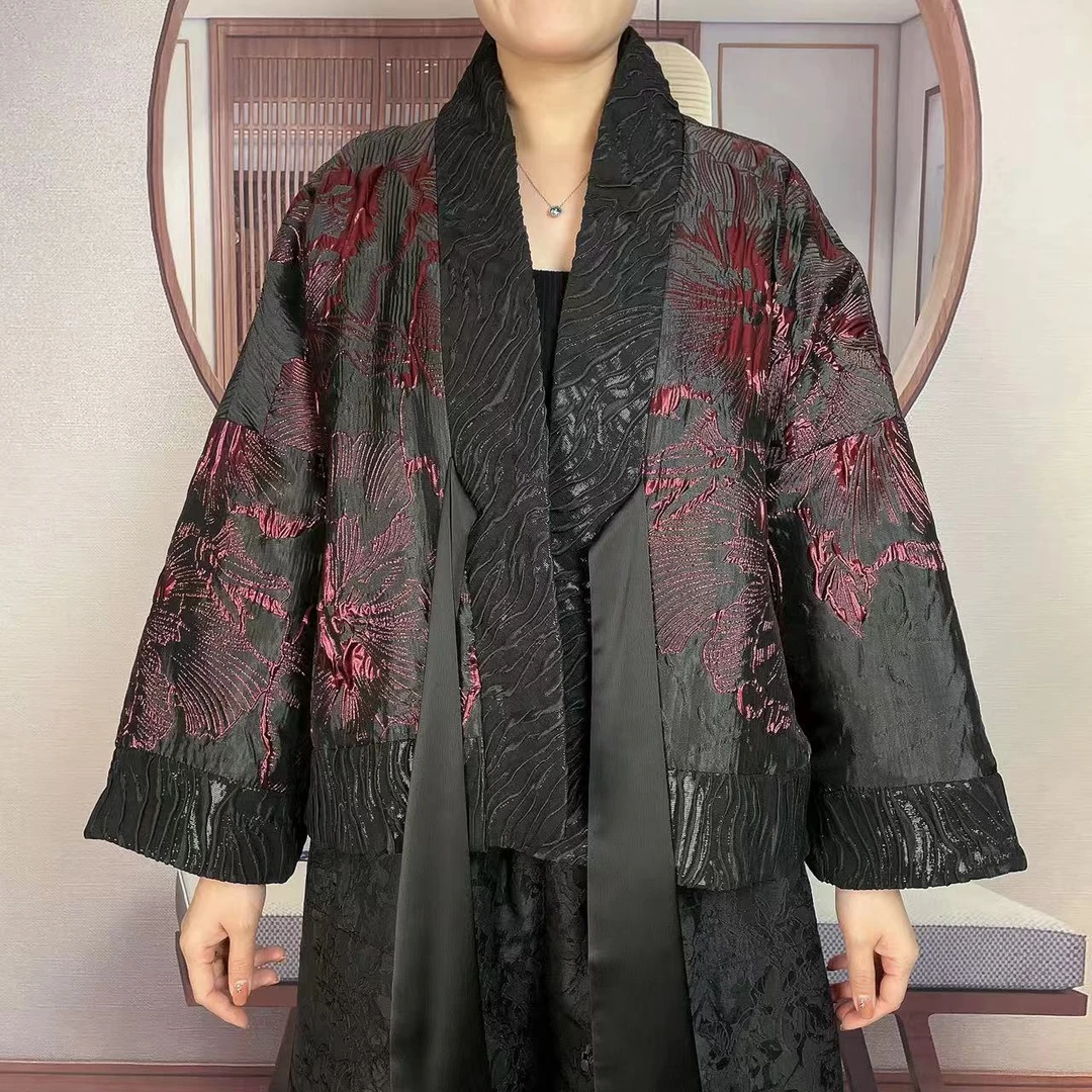 W20044时尚烫金烧花短款棉服