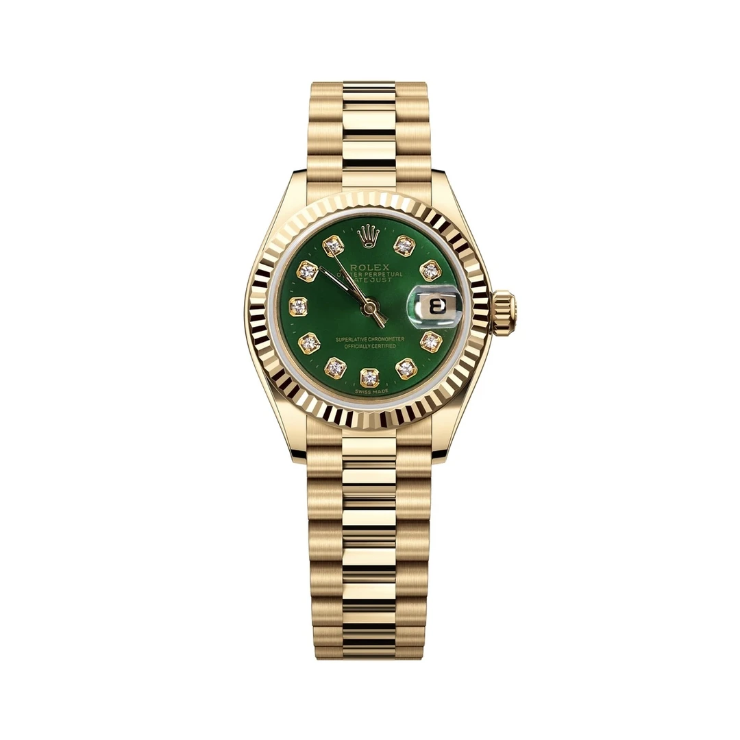 99新 Rolex/劳力士 日志女表-69178-A0071-18K金表-26mm