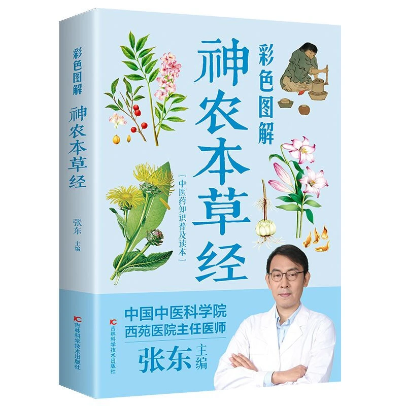 神农本草经彩色图解中医药学中医基础理论入门食疗大全四季养生书