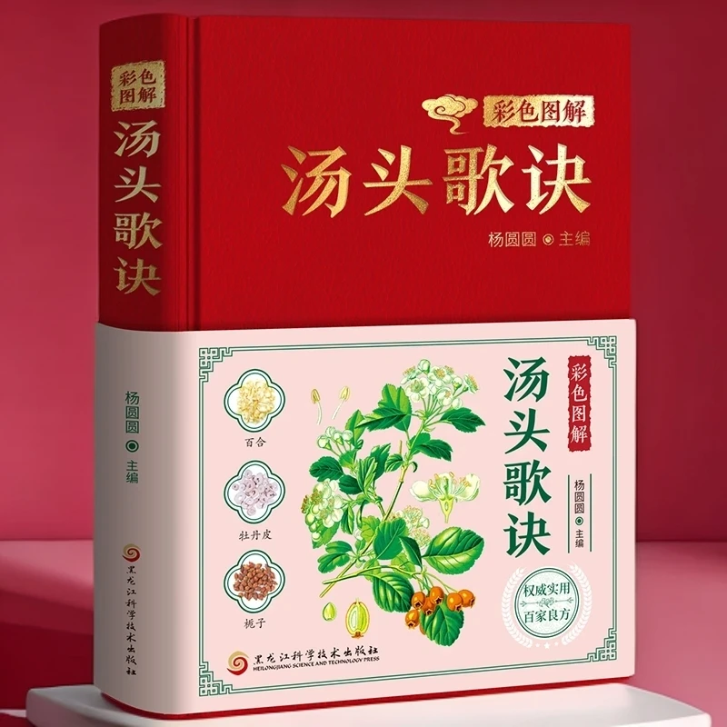 彩色图解汤头歌诀中医养生传统良方图文全解简单实用中医阅读书籍