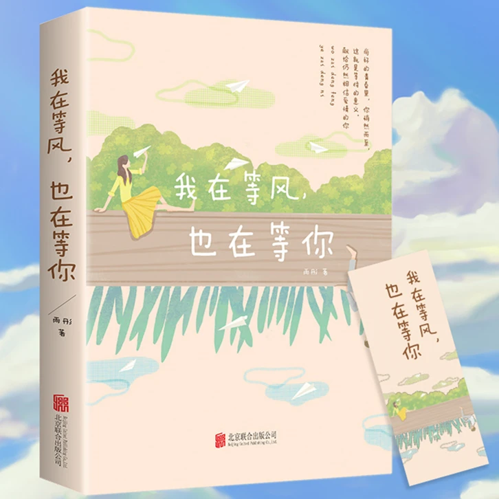 正版 我在等风 也在等你 尚好的青春里/你悄然而至 这就是等待的