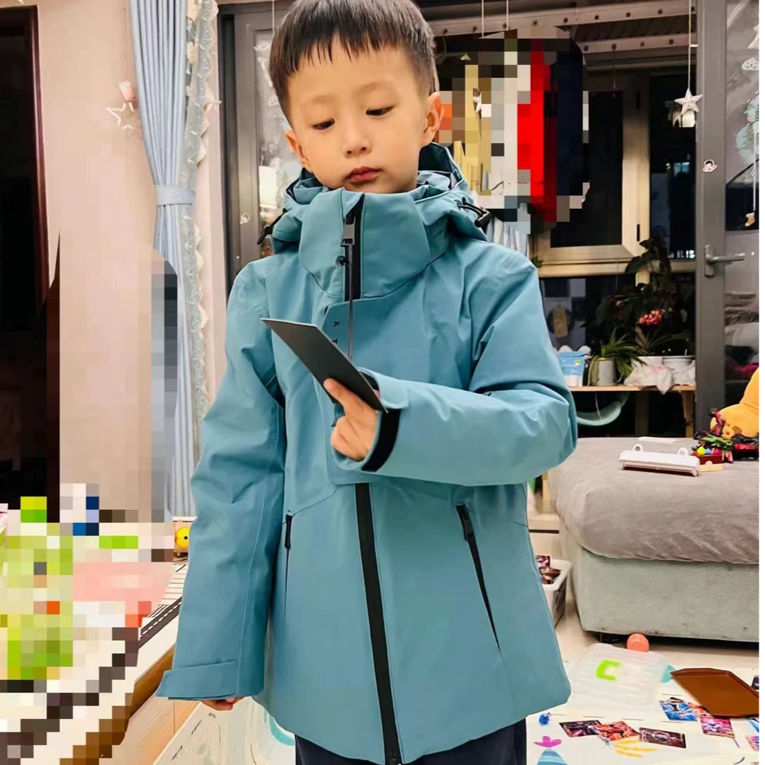 高品质儿童户外冲锋棉衣 保暖防风防泼水棉服外套 N-2112261款