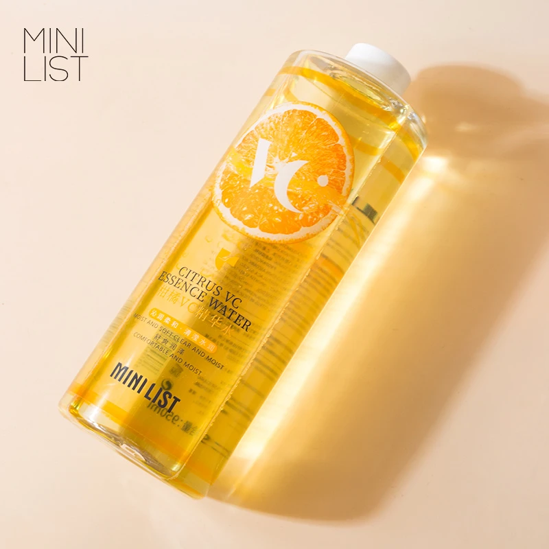 【临期】Mini List 柑橘VC精华水保湿大瓶湿敷水950ml