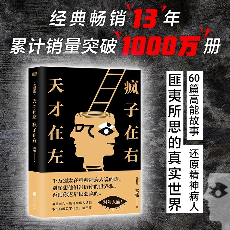 正版天才在左疯子在右完整版高铭著借疯子策略唤醒灵魂极致电梯