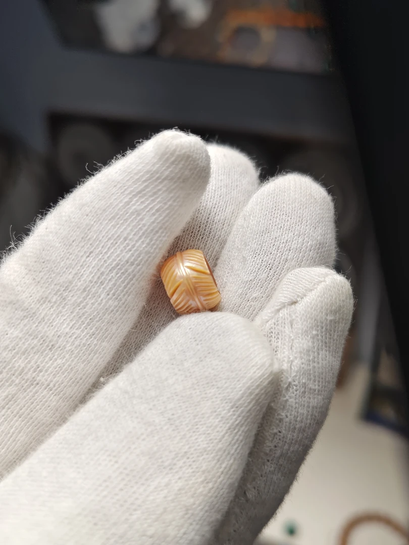 珍珠配饰，羽毛扣，10-11mm