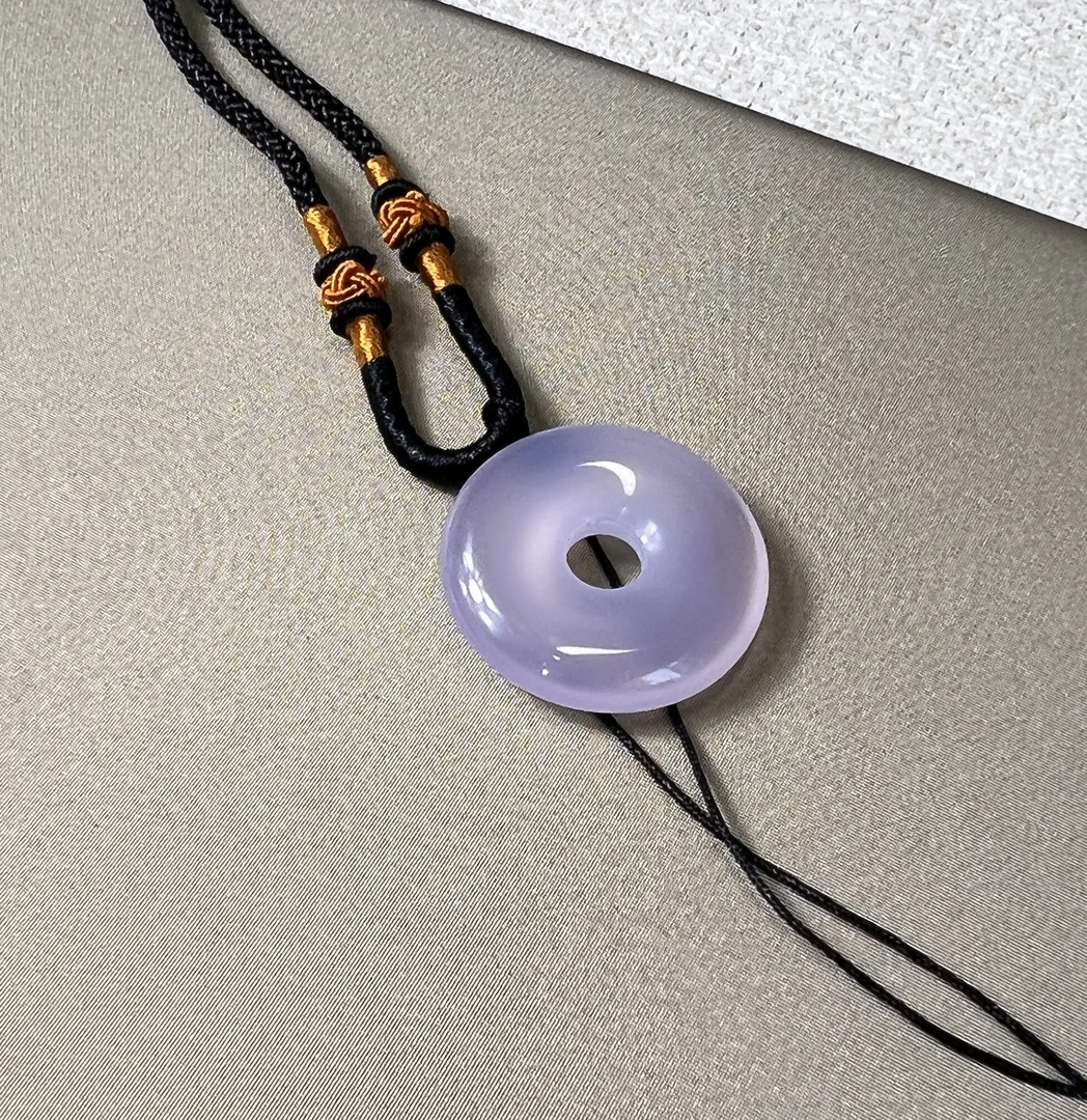平安扣天然玛瑙玉髓吊坠