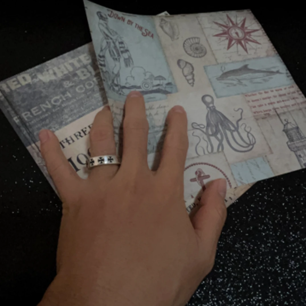 铜合金戒指 永亨手戒指气质时尚百搭复古小众简约111