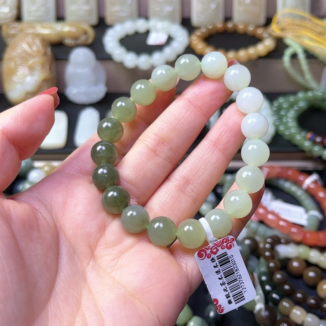 和田玉手链未镶嵌