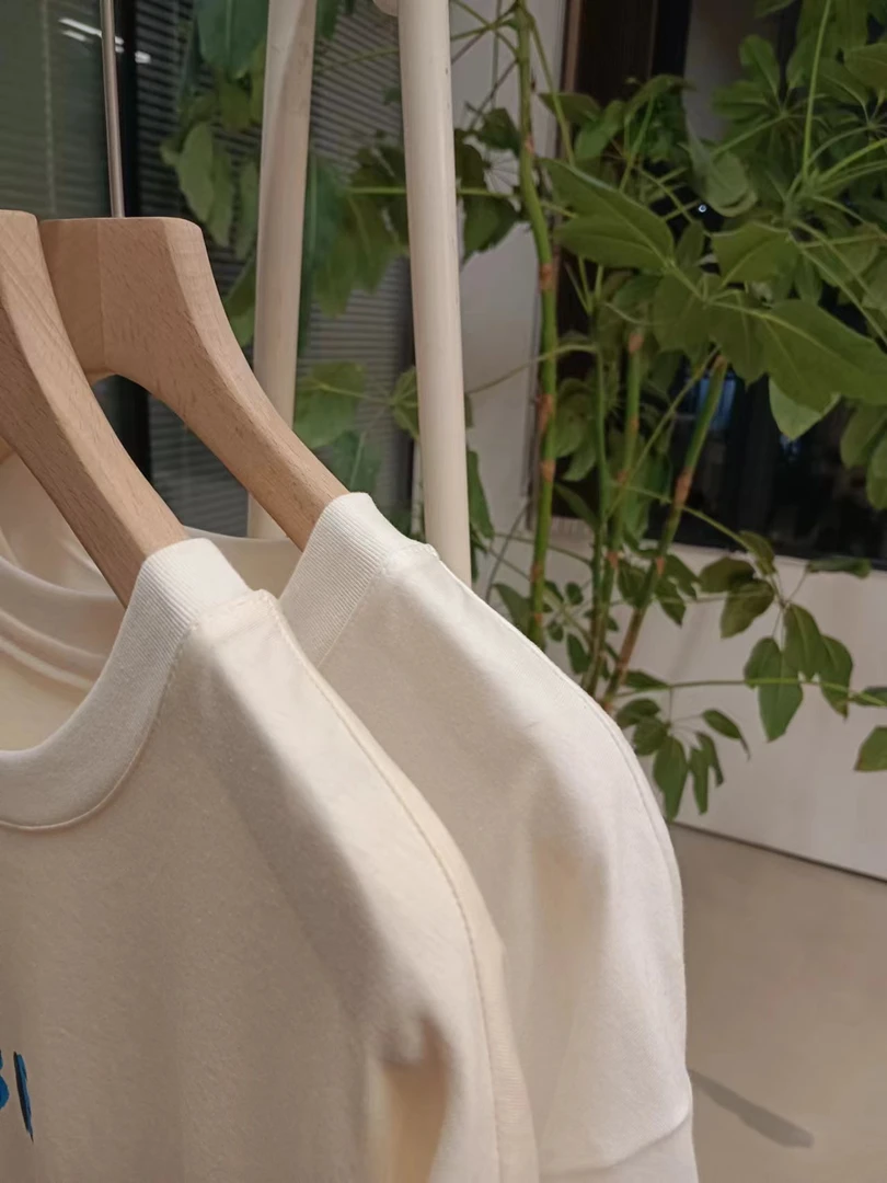 夏季中长款印花短袖T恤    32967