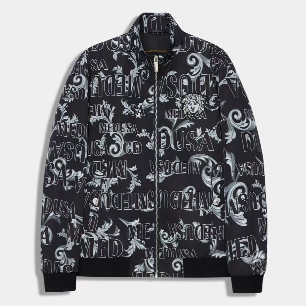 美杜莎夹克2024秋季新款男士轻奢时尚休闲百搭外套24812