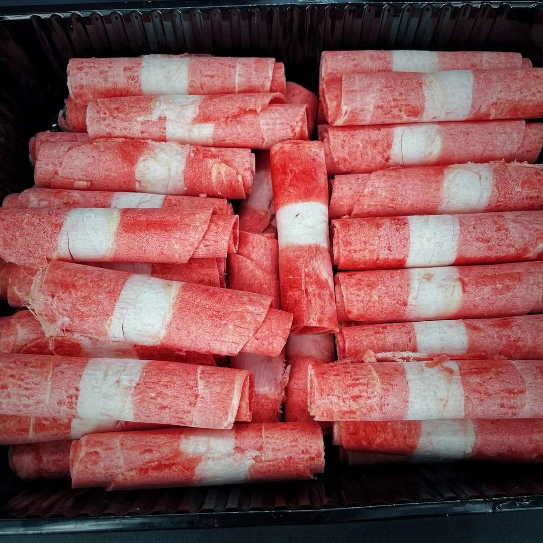 （云鲜生）4斤肥牛3号大厂清真新鲜 28元/斤 原切肥牛卷肥瘦相间