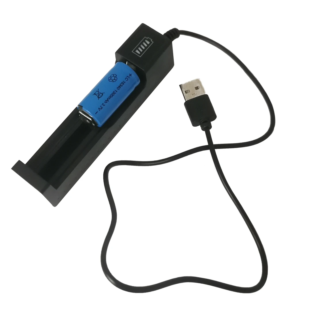 SWAMP HAWK/沼泽鹰16340可充电锂电池588充电器充满为绿色