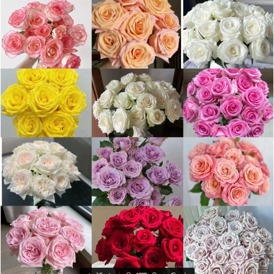 176号【玫瑰百合鲜花套餐一物一拍】云南基地鲜花