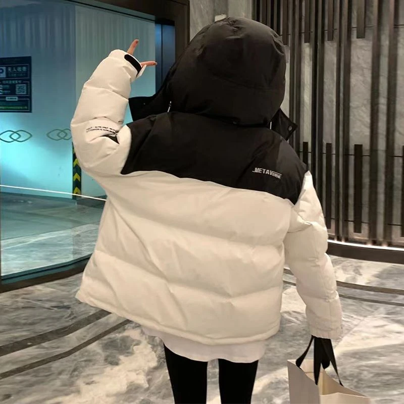 波司澄新款羽绒服女20233年新款韩系学生棉袄工装冬季加