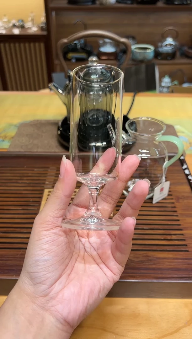 【闪购商品】玻璃茶盏猴魁杯透明/130ml